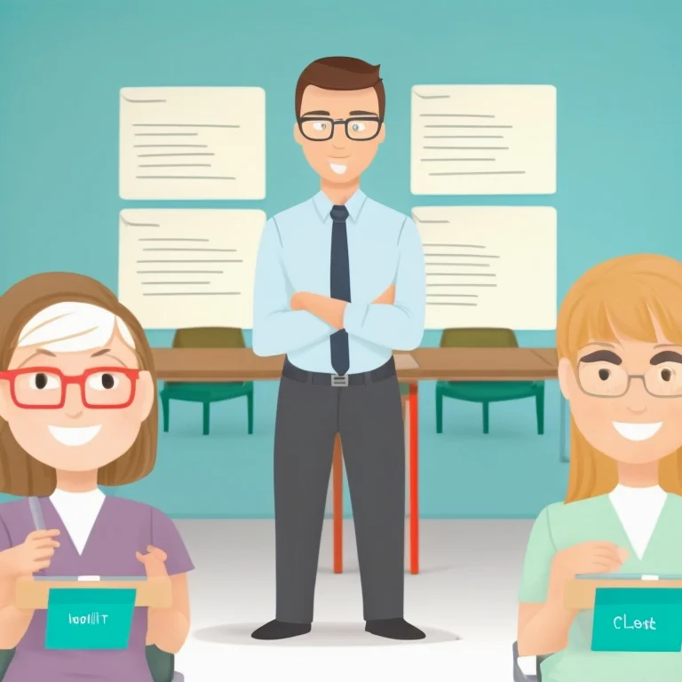 明るい未来を目指す学習者